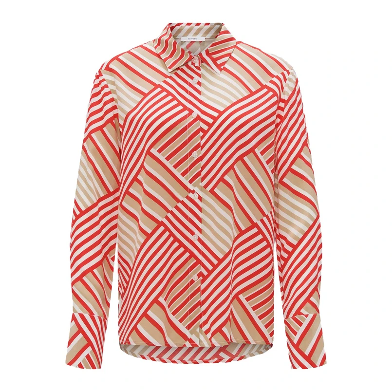 Opus Dames Blouse 10370612886323 Rood