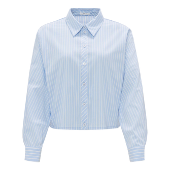 Opus Dames Blouse 10370712887100 Bleu