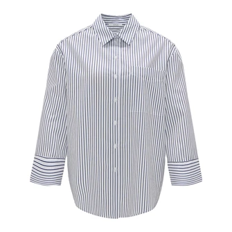 Opus Dames Blouse 10371212892100 Kobalt