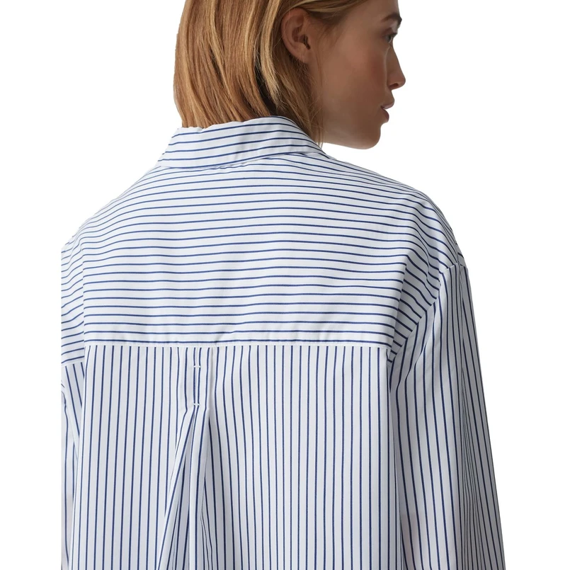 Opus Dames Blouse 10371212892100 Kobalt