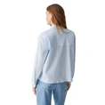 Opus Dames Blouse 10382712972315 Bleu