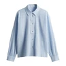 Opus Dames Blouse 10382712972315 Bleu