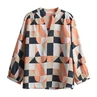 Opus Dames Blouse 10382912973315 Zalm