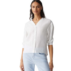 Opus Dames Blouse 10383112976315 OFF-WHITE
