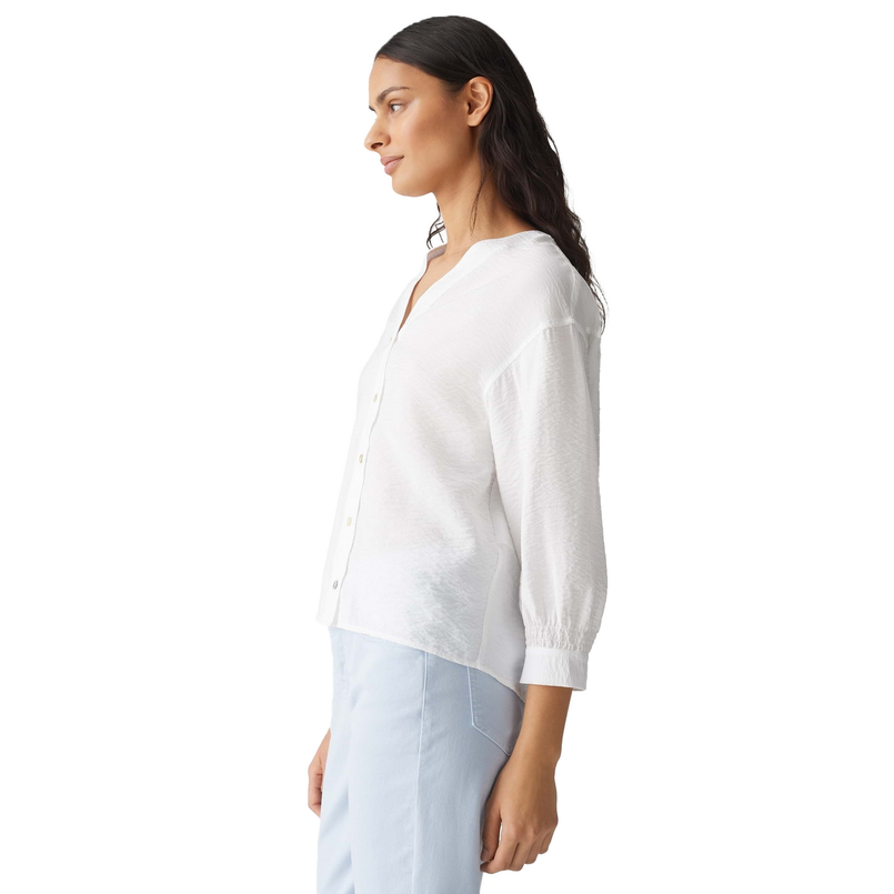 Opus Dames Blouse 10383112976315 OFF-WHITE