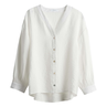 Opus Dames Blouse 10383112976315 OFF-WHITE