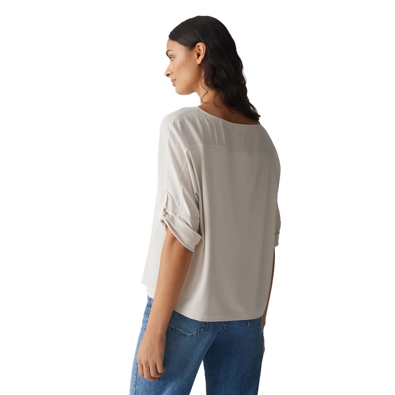 Opus Dames Blouse 1038565733100 Beige