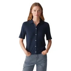 Opus Dames Blouse 10386210859315 Kobalt