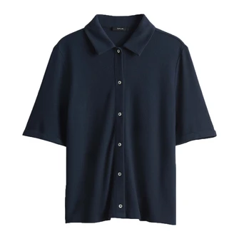 Opus Dames Blouse 10386210859315 Kobalt