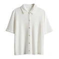 Opus Dames Blouse 10386210859387 OFF-WHITE