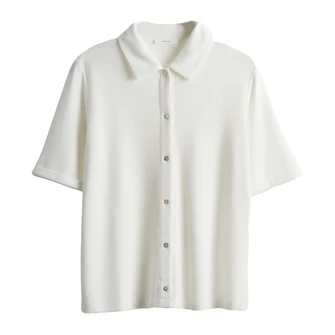 Opus Dames Blouse 10386210859387 OFF-WHITE