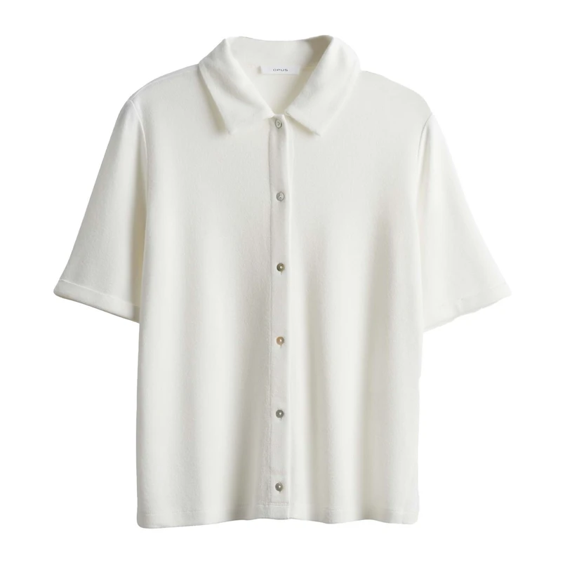 Opus Dames Blouse 10386210859387 OFF-WHITE