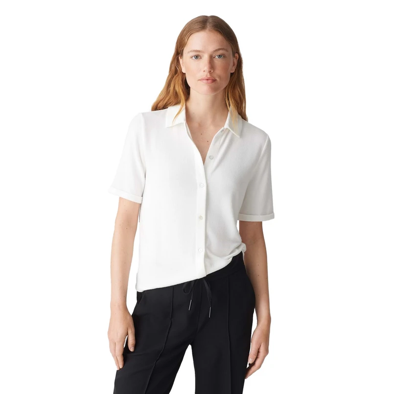 Opus Dames Blouse 10386210859387 OFF-WHITE