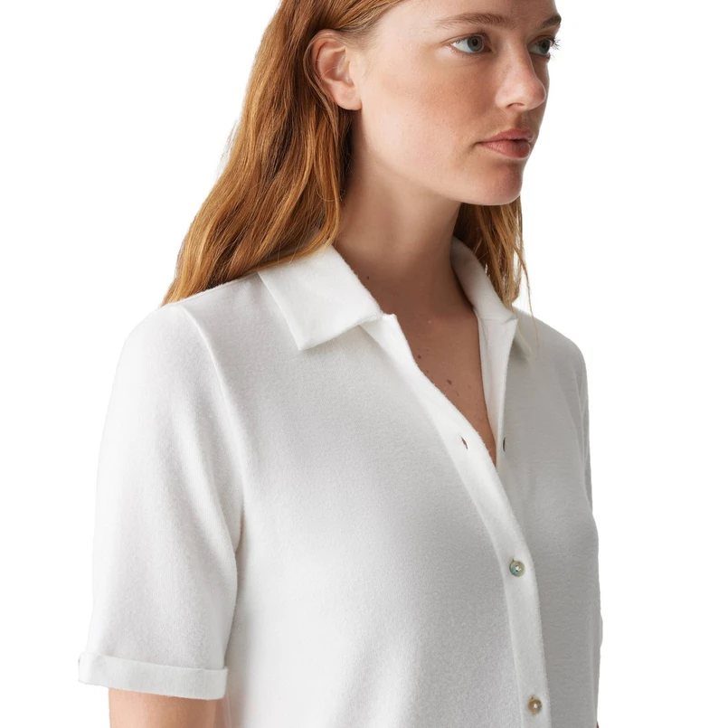 Opus Dames Blouse 10386210859387 OFF-WHITE