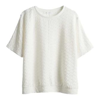 Opus Dames Blouse 10386510445315 OFF-WHITE