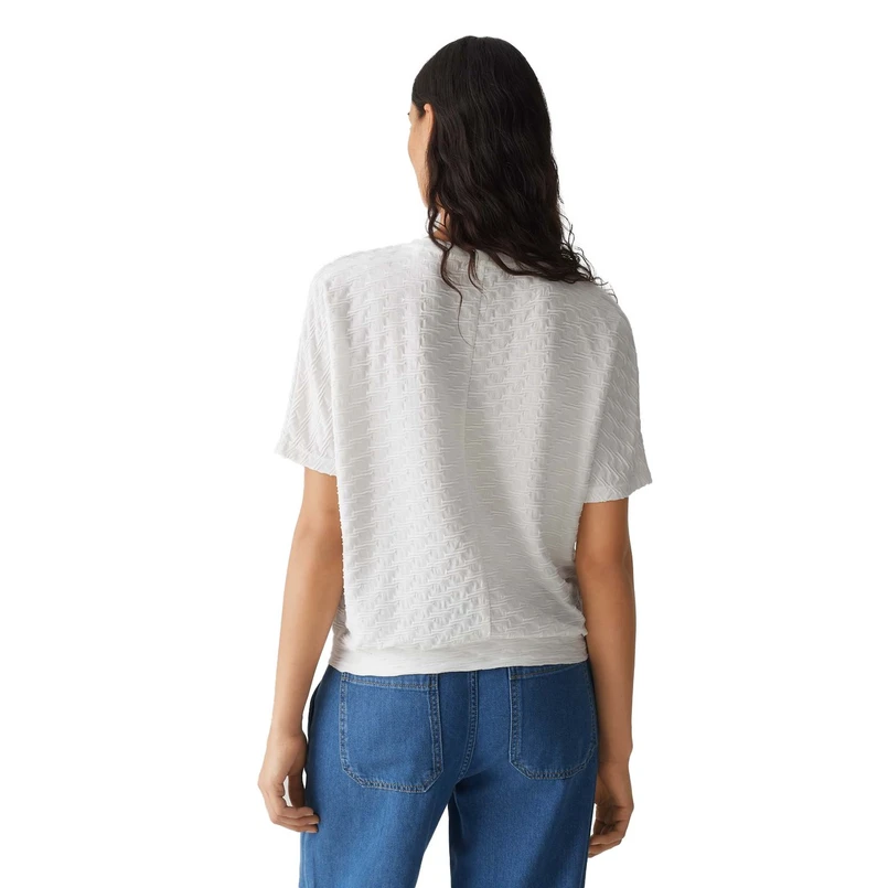 Opus Dames Blouse 10386510445315 OFF-WHITE