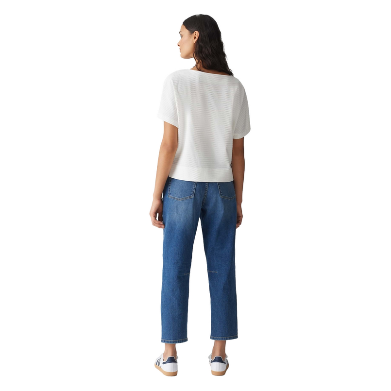 Opus Dames Blouse 10386613109100 OFF-WHITE