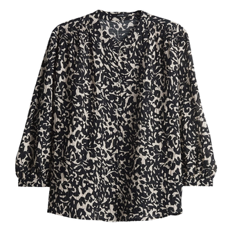 Opus Dames Blouse 10397513054100 Zwart