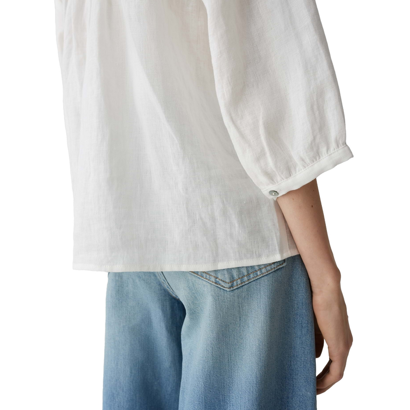 Opus Dames Blouse 10398010671316 OFF-WHITE
