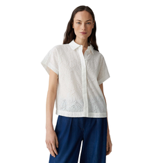 Opus Dames Blouse 10399313067316 OFF-WHITE