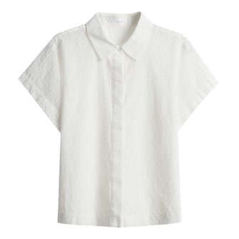 Opus Dames Blouse 10399313067316 OFF-WHITE