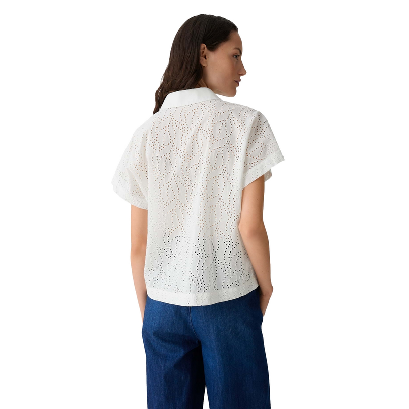 Opus Dames Blouse 10399313067316 OFF-WHITE