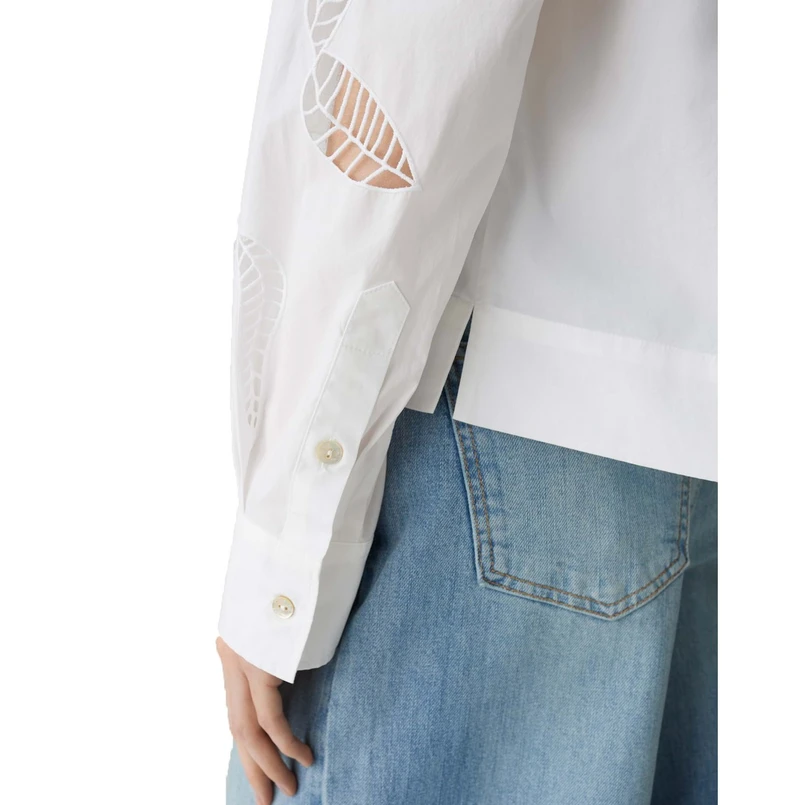 Opus Dames Blouse 10399413068316 Wit