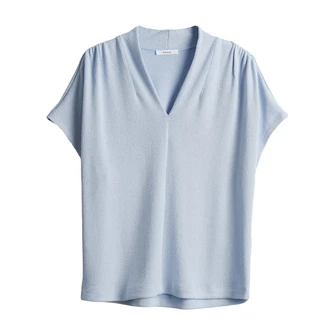 Opus Dames Blouse 10401212205100 Bleu