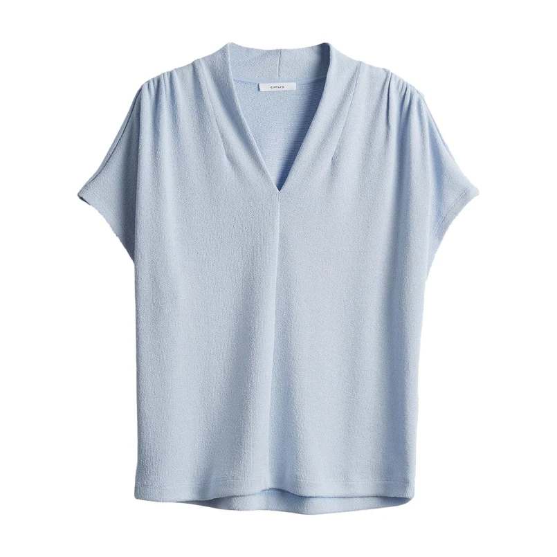 Opus Dames Blouse 10401212205100 Bleu