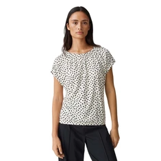 Opus Dames Blouse 10402113079316 Beige