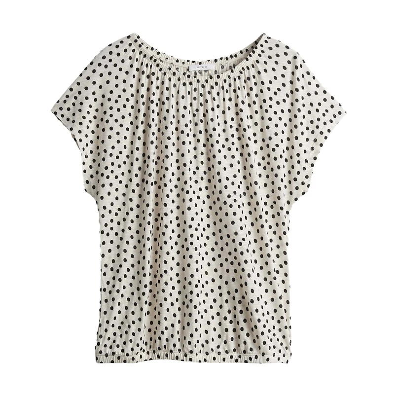Opus Dames Blouse 10402113079316 Beige