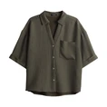 Opus Dames Blouse 10403413096344 Olijf