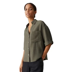 Opus Dames Blouse 10403413096344 Olijf