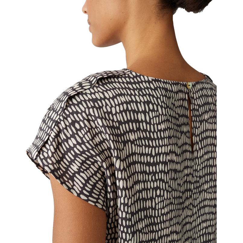 Opus Dames Blouse 10417113191100 Midden bruin