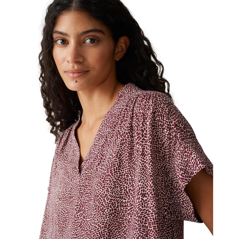 Opus Dames Blouse 10417213192317 Paars