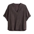 Opus Dames Blouse 1041735730100 Midden bruin