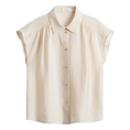 Opus Dames Blouse 10417412269100 Beige