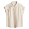 Opus Dames Blouse 10417412269100 Beige
