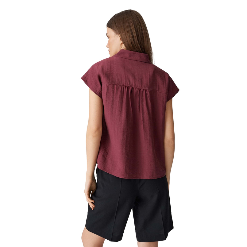 Opus Dames Blouse 10417412269100 Paars