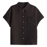 Opus Dames Blouse 10417510671100 Midden bruin