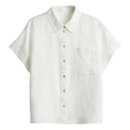 Opus Dames Blouse 10417510671100 OFF-WHITE