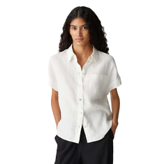 Opus Dames Blouse 10417510671100 OFF-WHITE
