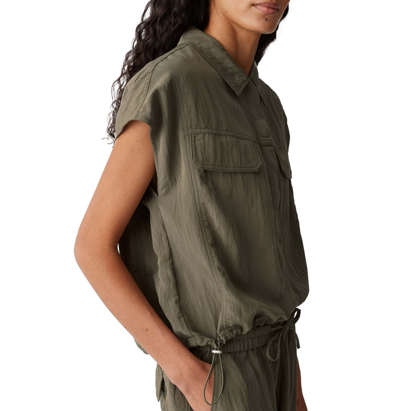 Opus Dames Blouse 10418013194317 Olijf