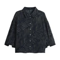Opus Dames Blouse 10418513199100 Kobalt