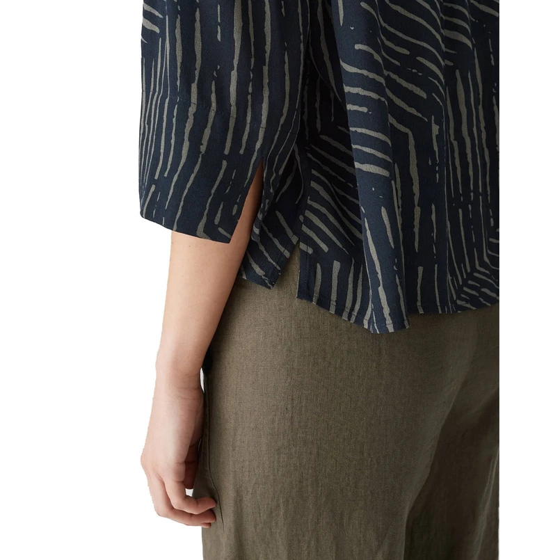 Opus Dames Blouse 10418513199100 Kobalt
