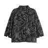 Opus Dames Blouse 10418513199100 Zwart