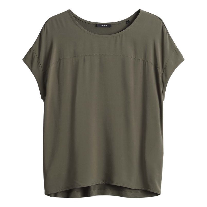 Opus Dames Blouse 1041979207100 Olijf