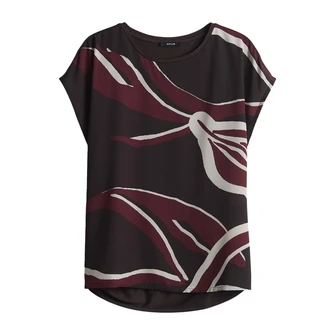 Opus Dames Blouse 10425013238317 Midden bruin