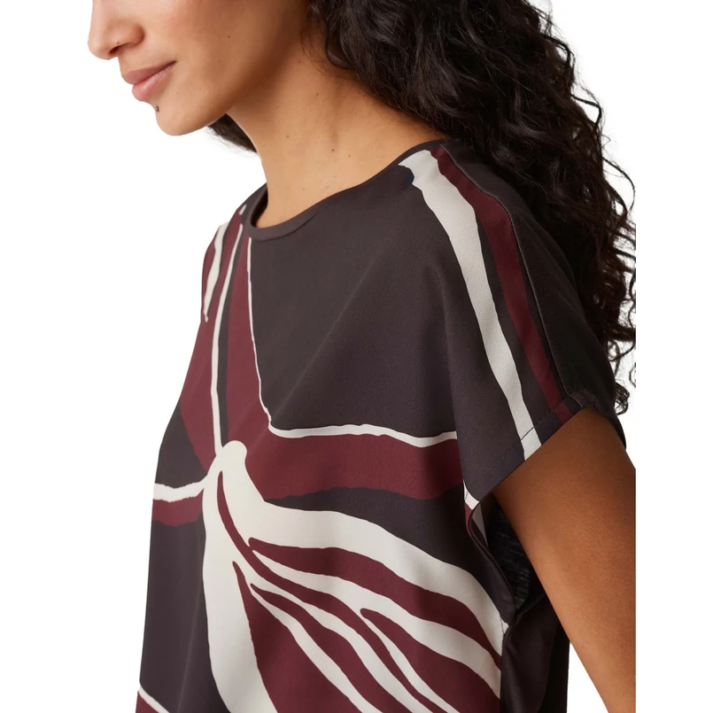 Opus Dames Blouse 10425013238317 Midden bruin