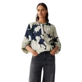 Opus Dames Blouse 10455513435376 Kobalt